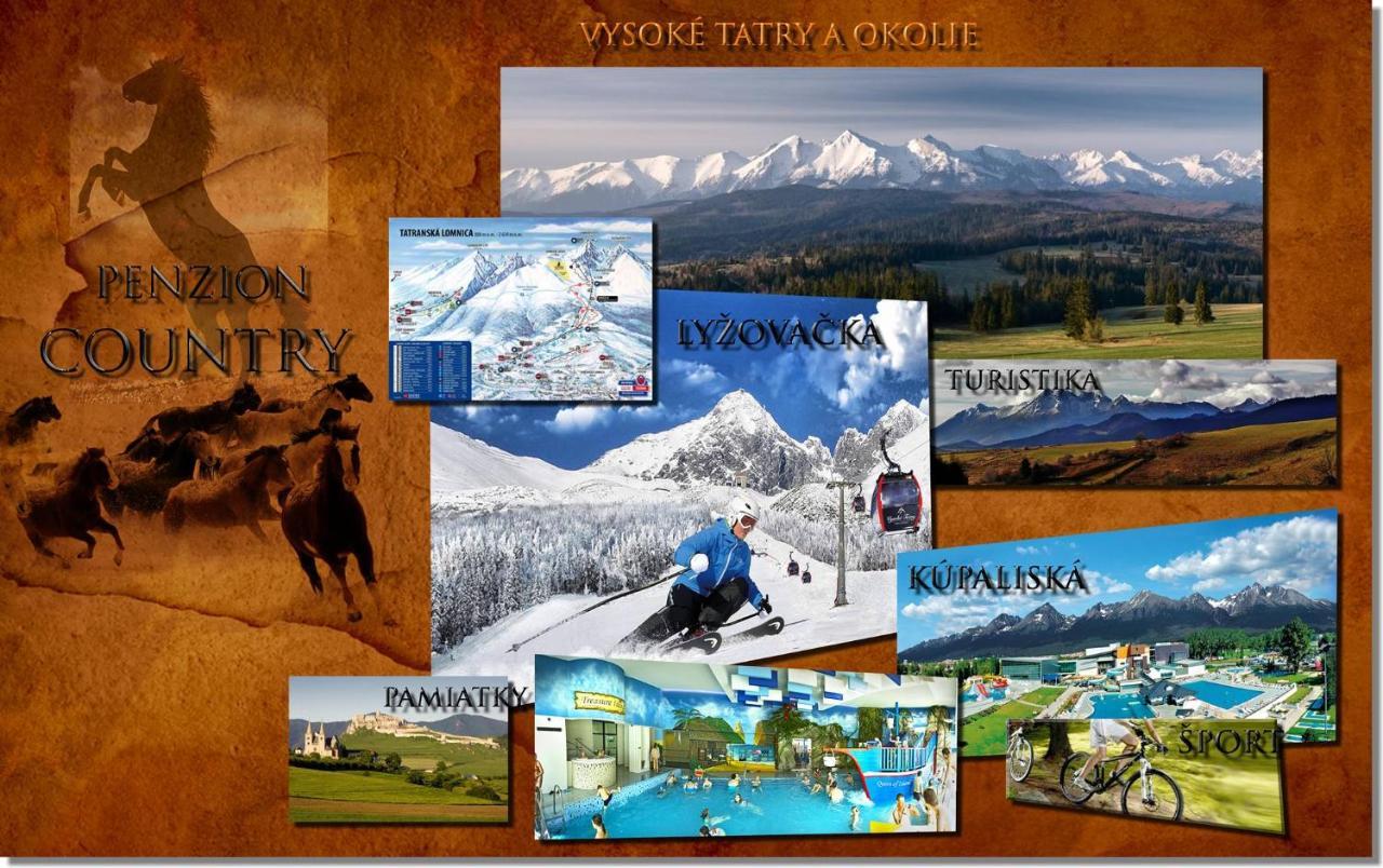 Penzión Country Stará Lesná Exterior foto